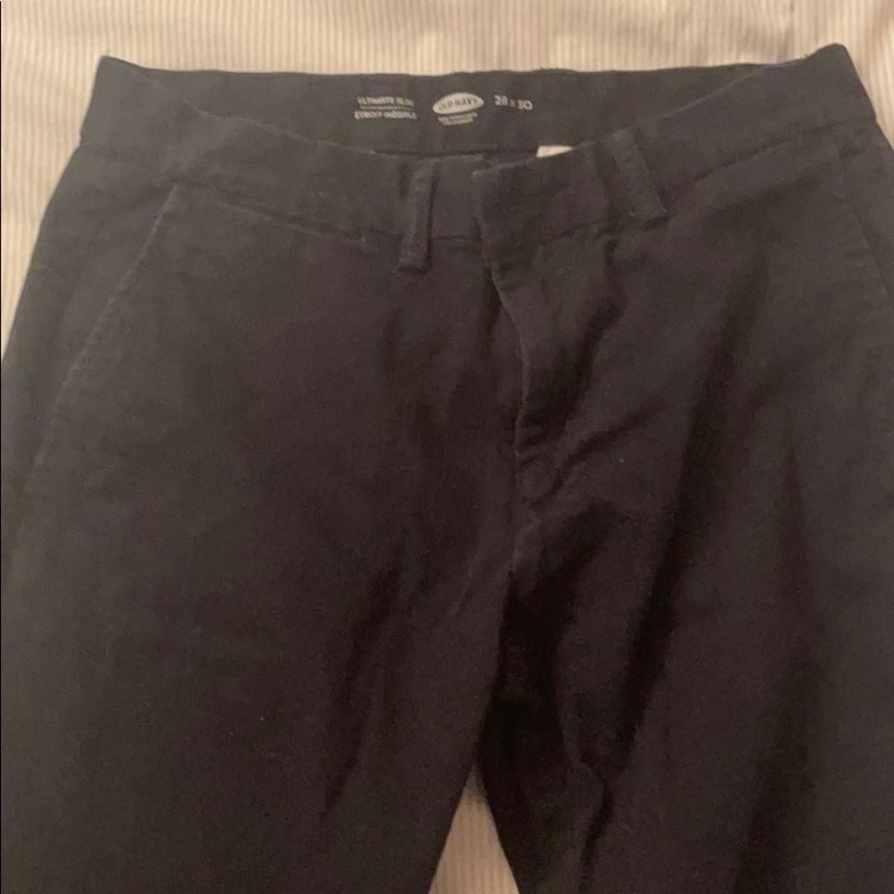 Old Navy 28 x 30 black pants